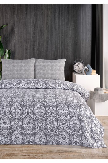 Evim Soren Double Pique Set 200X230 cm Sailor Dark Gray