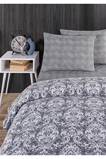 Evim Soren Double Pique Set 200X230 cm Sailor Dark Gray