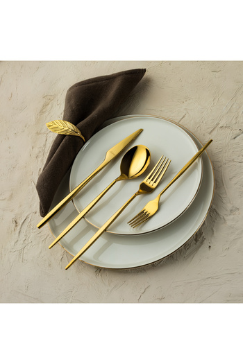 Aryıldız Studio Prestige Gold Pvd 84 Parça Çatal Kaşık Bıçak Takımı