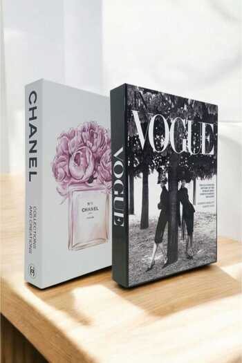 BayCazip Decorative Book Look Box Set of 2 Decorative Book Looking Box