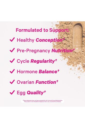 Pink Stork Fertility Bundle: Conception Tea & Prenatal Vitamins with Ashwagandha, Inositol, Vitex, Folate