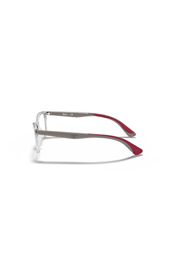 Ray-Ban Ray Ban Jr. Vista Unisex Square Eyeglasses- Rb 1586 - Lense Size:47mm - Transparent