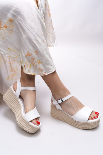 Riccon Aalpisys Women's Sandals 0012504   White
