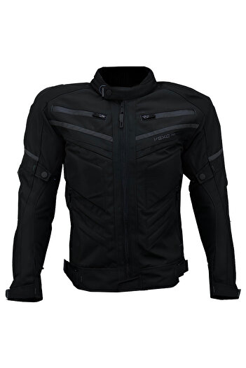 Vexo California Motorcycle Coat (Black)