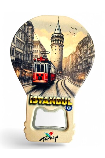 GALATA GIFT Gazographing Magnesium Bottle Angle - Galata Tower Shaped