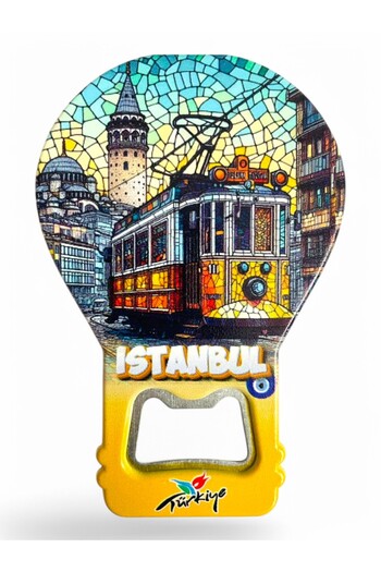 GALATA GIFT Gazographing Magnesium Bottle Angle - Galata Tower Shaped