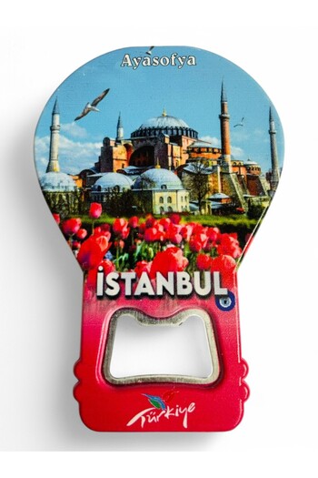 GALATA GIFT Bottle Opener Opener Magnet Balloon Shaped Istanbul Hagia Sophia Decorative Soda Soda Opener
