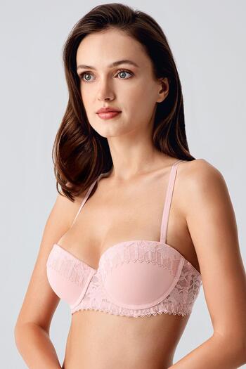 C&City Push up C18375 Lace Detailed Bra