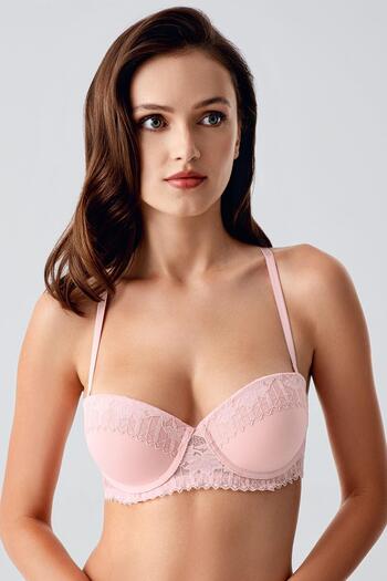 C&City Push up C18375 Lace Detailed Bra