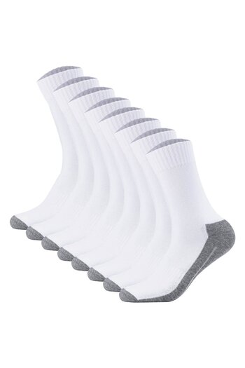 camano Unisex Socken - Pro Tex Function, einfarbig, 8er Pack