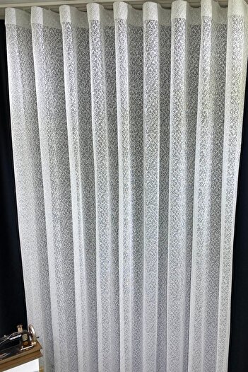 farbateks Modern Knitted Tulle Curtain - S Pleat Illusion Es Tulle