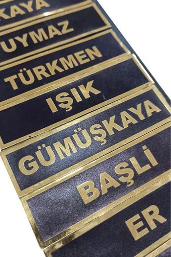 SINGLE SWORD PVC JANDARMA ASAYİŞ İSİMLİK