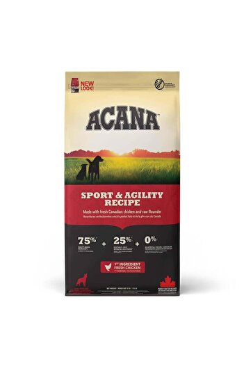 Acana Sport Agility, Yüksek Performanslı Tüm Irklar Köpek Maması 17 Kg