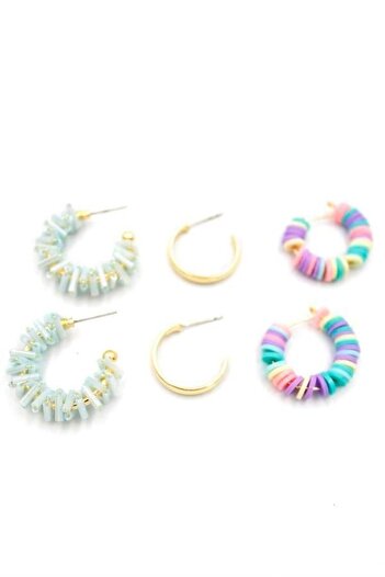 MENESSA Turquoise Cristal Beaded Kuepe
