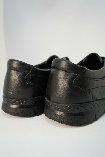 Kristal Kr.56 Full Orthopedic Sole Bone Protrusion Velcro Inside and Outside Genuine Leather Women's Shoes