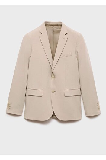 MANGO Man Stretch υφασμάτινο σακάκι blazer super slim fit