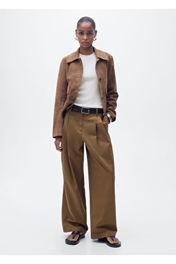 MANGO Woman Knitwear rib blouse