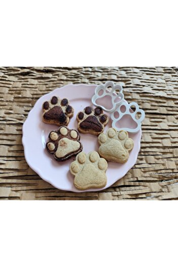 TOKO Cat Paw Print Cookie Mold (+Gift Cookie Mold)