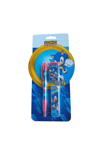 Timon Sonic Stationery Set Versatil+Eraser+Tip 582456