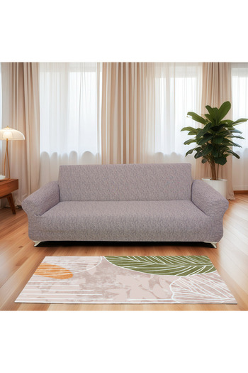 upmall 3 Seater Jacquard Tree Bark Armchair Cover, Sofa Bed and Sofa Cover
