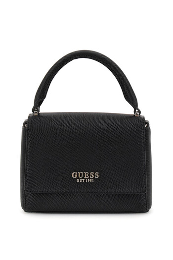 Guess Women's Fedana Top Handle Fl Shoulder Bag - Black