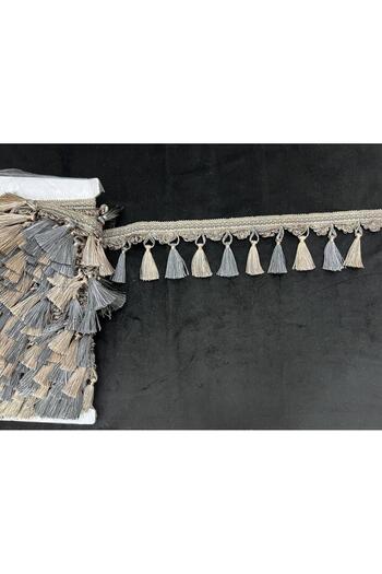 Helezoni Fringe Icicle and Tassel 1 Meter Long for Curtain Drapery