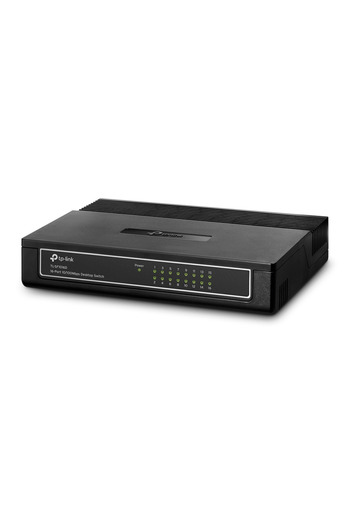 TP-LINK Desktop Switch 16-Port 10/100Mbps TL-SF1016D - Black