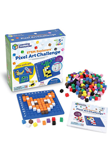 Learning Resources Joc de logica STEM - Arta Pixel