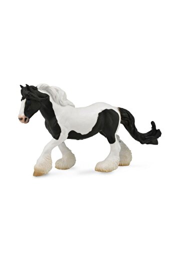 Collecta Black And White Spotted Gypsy Horse