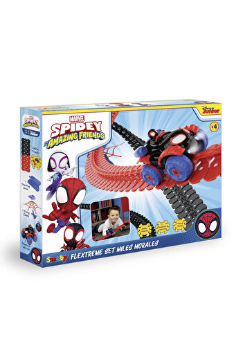 Simba Smoby Spidey Circuit Flextreme Set Miles Morales