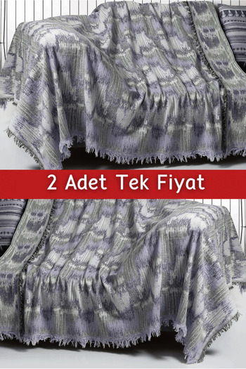 Rell Home 170X220Cm Woven Sofa Cover Set - Double