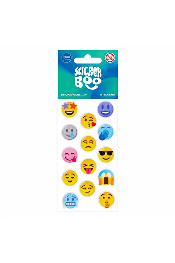 Micostore Stickere Smiley Faces, Fete Zambitoare, Abtibilduri Pentru Activitati Creative