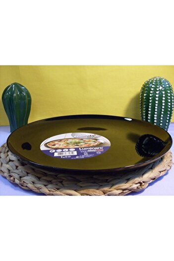 Luminarc Faya Home Arcopal Black 32 Cm Pizza Plate 2 Pieces