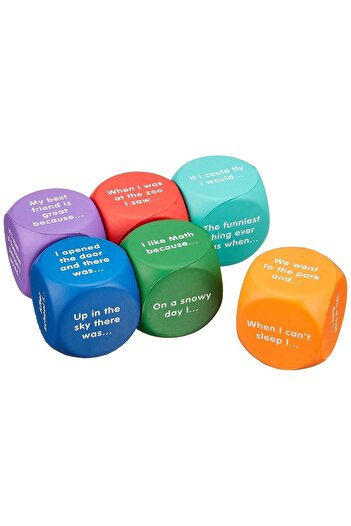 Learning Resources Writing Prompt Cubes