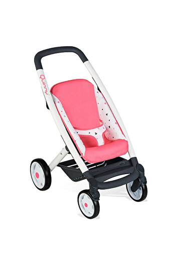 Smoby Quinny Combi 3 In 1 Doll Stroller Pink