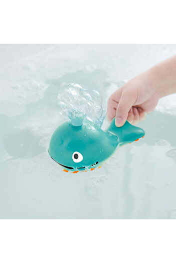 Hape Bath Toy - Whale Blowing Soap Bubbles