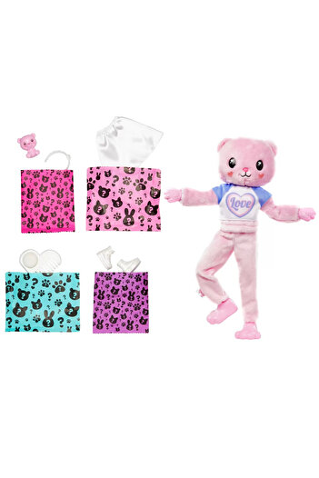 mattel Barbie Barbie Doll Reveal Box Teddy Bear