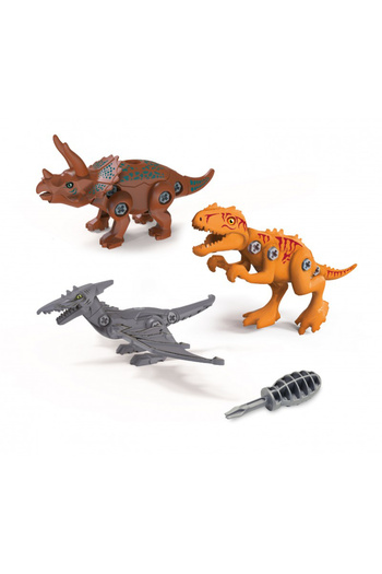 Buki France Diy Dinosaur - Construction Set With 3 Models