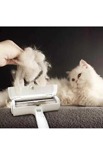 Micostore Hair Cleaning Brush, Reusable, Roller Type, Removes Cat Hair, Dog Hair, Lint 19.5 Cm