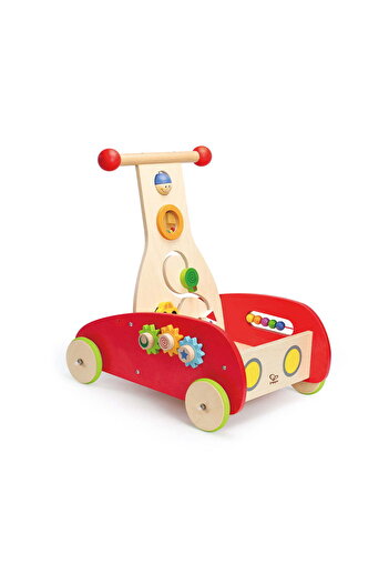 Hape Wooden Toy - Red Activity Walker