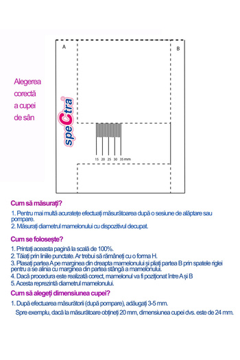 Spectra Breast Cup - 32mm Xl