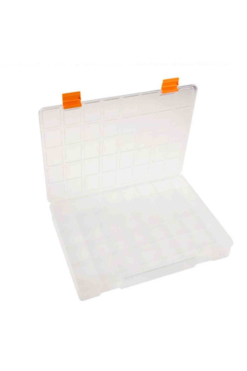 Micostore Storage and Organization Box With 40 Compartments, 28.5 X 38 X 5.5 Cm
