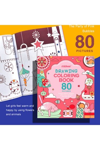 Mideer Coloring Book For Girls, Toys