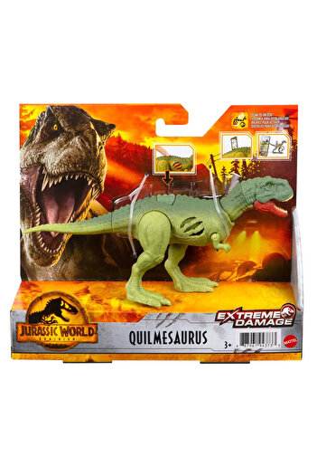 mattel Jurassic World Extreme Damage Dinosaur Quilmesaurus