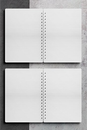 Miona A5 Spiral Hardboard Cover 120 Sheets Ruled School Notebook, Notebook