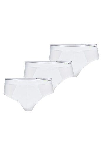 Blackspade Tender Cotton Ανδρικό Slip 3 Pack - Λευκό 9672