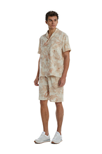 Blackspade Erkek Şort 40458 - Krem