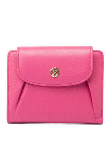 Tergan Pink Leather Women's Wallet - S1Cb 00005714 -H68