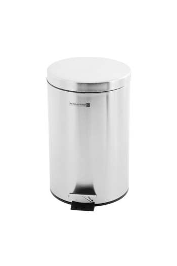 ROYALFORD Stainless Steel Pedal Bin, 20L Fingerprint Proof RF5128