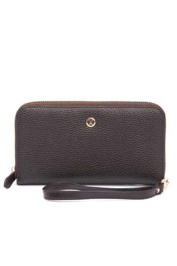 Tergan Brown Leather Women's Wallet - S1Cb 00005734 -A42